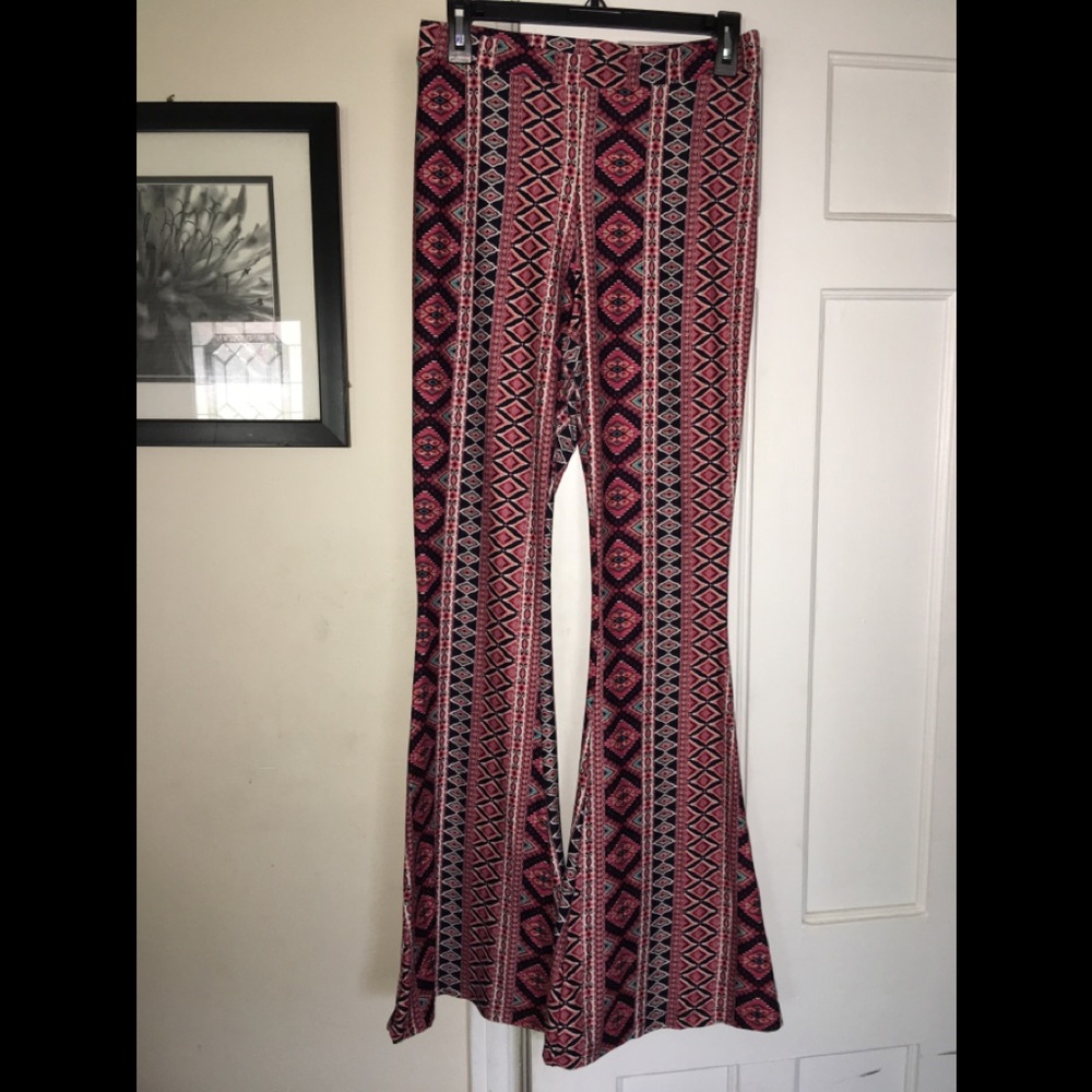 Fashion Nova—High Waisted Bell Bottom Pants